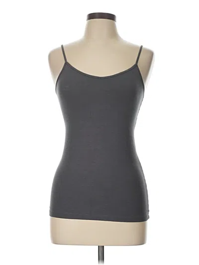 Pre-owned Forever 21 Tank Top Gray Strapless Neckline Tops