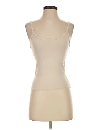 Pre-owned Forever 21 Tank Top Ivory Strapless Neckline Tops