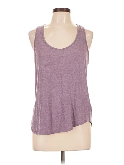 Pre-owned Forever 21 Tank Top Purple Halter Neckline Tops