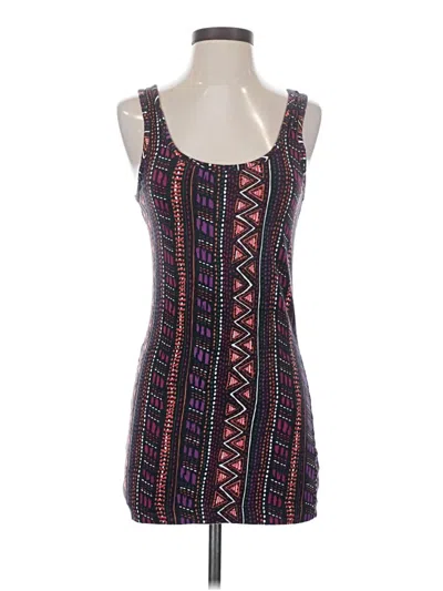 Pre-owned Forever 21 Tank Top Purple Square Neckline Tops