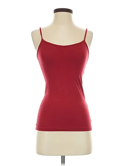 Pre-owned Forever 21 Tank Top Red Strapless Neckline Tops