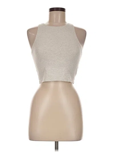 Pre-owned Forever 21 Tank Top Tan Halter Neckline Tops