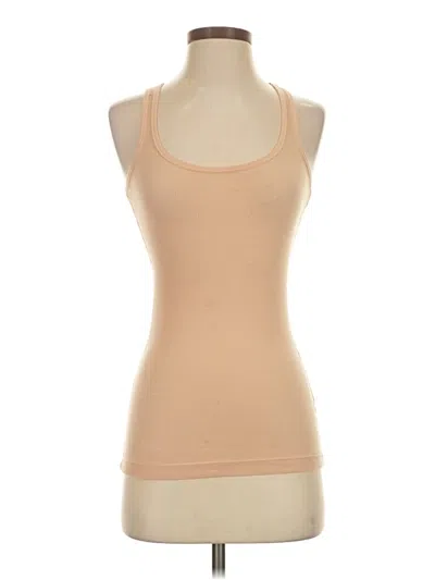Pre-owned Forever 21 Tank Top Tan Halter Neckline Tops