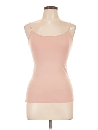 Pre-owned Forever 21 Tank Top Tan Strapless Neckline Tops