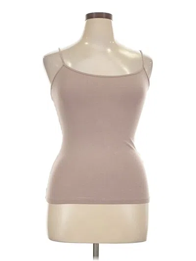 Pre-owned Forever 21 Tank Top Tan Strapless Neckline Tops