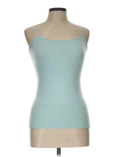 Pre-owned Forever 21 Tank Top Teal Strapless Neckline Tops