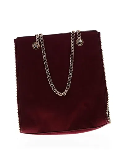 Pre-owned Forever 21 Tote Bag In Burgundy