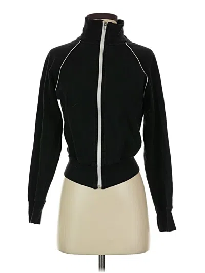 Pre-owned Forever 21 Track Jacket In Black