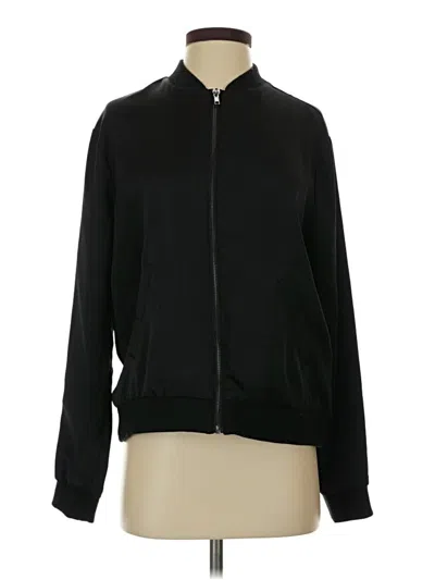 Pre-owned Forever 21 Track Jacket In Black