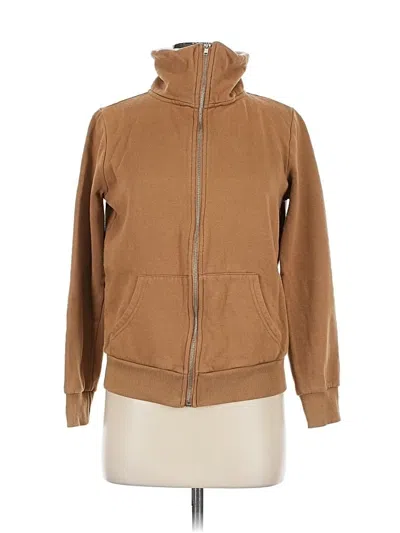 Pre-owned Forever 21 Track Jacket In Brown