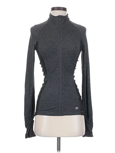 Pre-owned Forever 21 Track Jacket In Gray