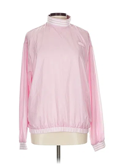 Pre-owned Forever 21 Track Jacket In Pink