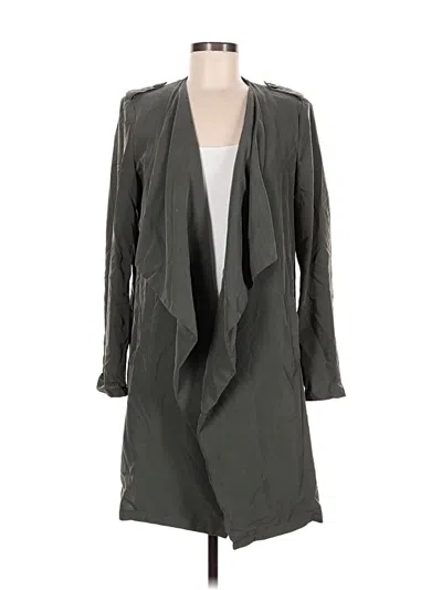 Pre-owned Forever 21 Trenchcoat In Gray
