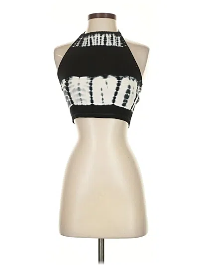 Pre-owned Forever 21 Tube Top Black Strapless Neckline Tops