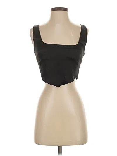 Pre-owned Forever 21 Tube Top Black Strapless Neckline Tops