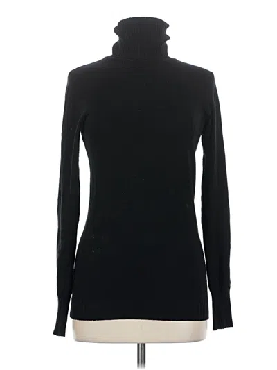 Pre-owned Forever 21 Turtleneck Sweater In Black