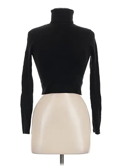 Pre-owned Forever 21 Turtleneck Sweater In Black