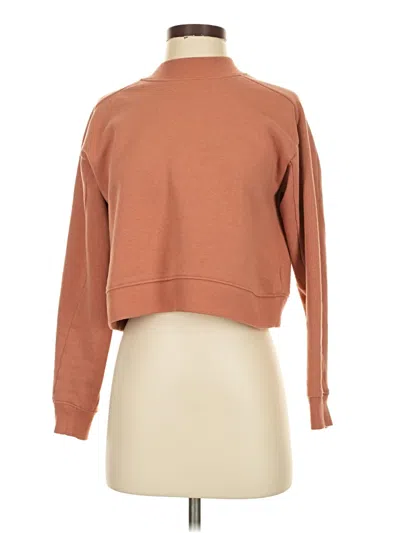 Pre-owned Forever 21 Turtleneck Sweater In Brown