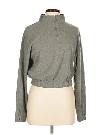 Pre-owned Forever 21 Turtleneck Sweater In Gray