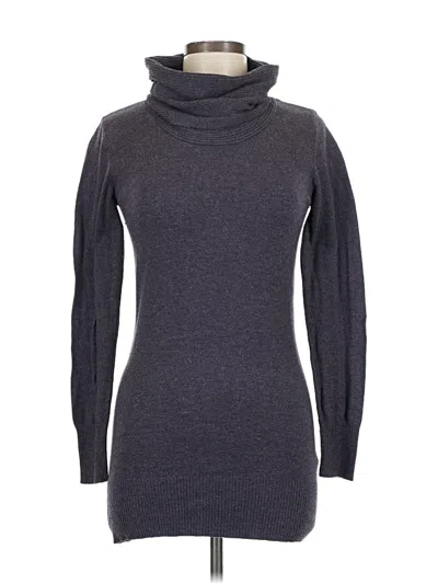 Pre-owned Forever 21 Turtleneck Sweater In Gray