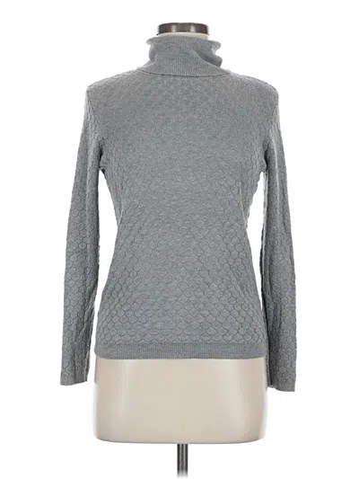 Pre-owned Forever 21 Turtleneck Sweater In Gray