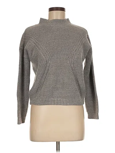 Pre-owned Forever 21 Turtleneck Sweater In Gray