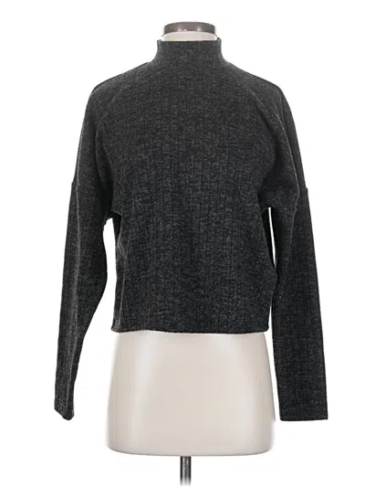 Pre-owned Forever 21 Turtleneck Sweater In Gray