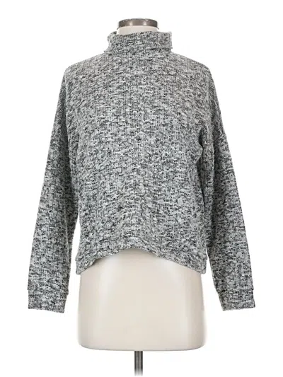Pre-owned Forever 21 Turtleneck Sweater In Gray