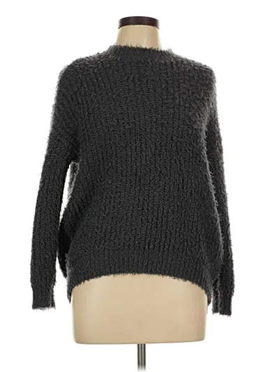 Pre-owned Forever 21 Turtleneck Sweater In Gray