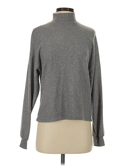 Pre-owned Forever 21 Turtleneck Sweater In Gray