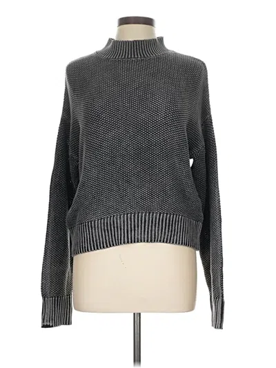 Pre-owned Forever 21 Turtleneck Sweater In Gray