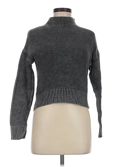 Pre-owned Forever 21 Turtleneck Sweater In Gray