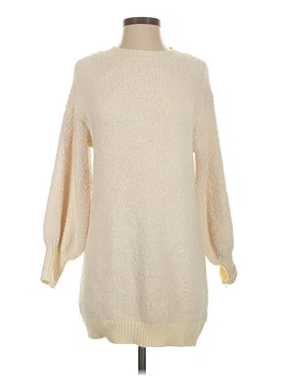 Forever 21 Turtleneck Sweater In Neutral