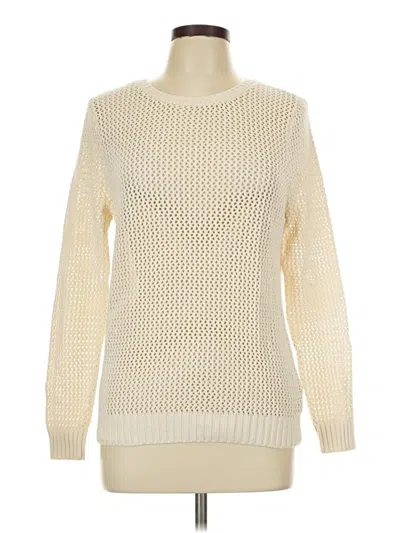 Pre-owned Forever 21 Turtleneck Sweater In Ivory