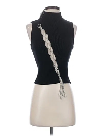 Pre-owned Forever 21 Turtleneck Sweater In Silver