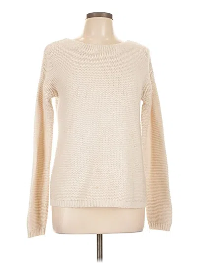 Pre-owned Forever 21 Turtleneck Sweater In White