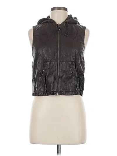 Pre-owned Forever 21 Vest In Black