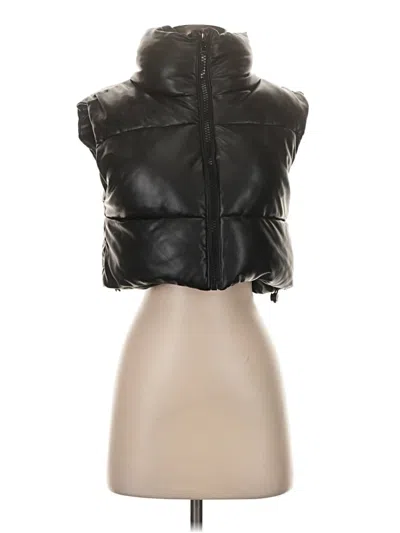 Pre-owned Forever 21 Vest In Black