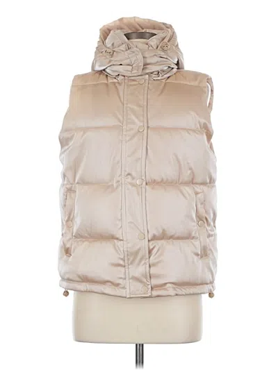 Pre-owned Forever 21 Vest In Gold