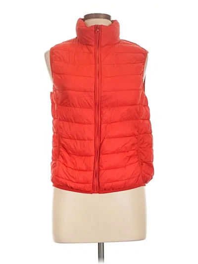 Pre-owned Forever 21 Vest In Red