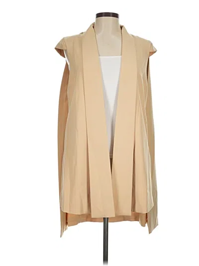 Pre-owned Forever 21 Vest In Tan
