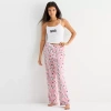 Forever 21 Womens Juniors Pajama Pants In Pink