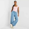 Forever 21 Womens Juniors Pull-on Pant In Blue