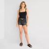 Forever 21 Womens Juniors Pull-on Short In Black