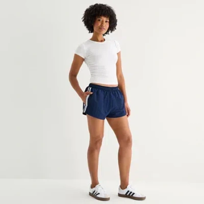 Forever 21 Womens Juniors Pull-on Short In Blue