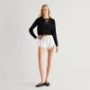 Forever 21 Womens Juniors Pull-on Short In White