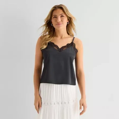 Forever 21 Womens Juniors Sleeveless Camisole In Black