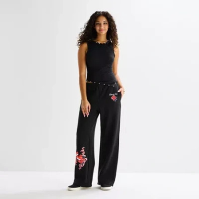 Forever 21 Womens Juniors Straight Sweatpant In Black