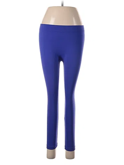 Pre-owned Forever 21 Yoga Pants In Blue