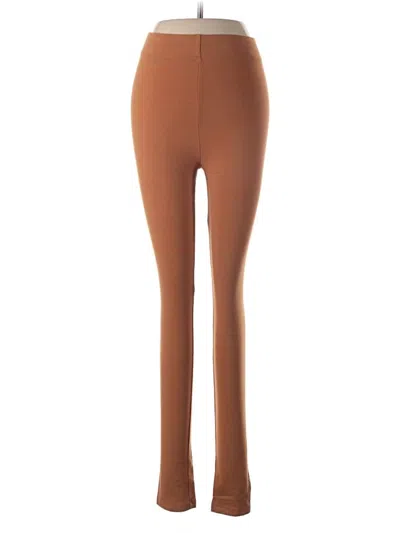 Pre-owned Forever 21 Yoga Pants In Brown